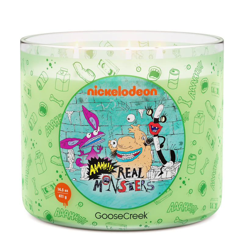 Aaahh!! Real Monsters Nickelodeon 3-Wick Candle [TQX1]