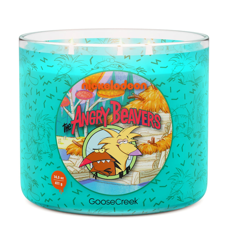 Angry Beavers Nickelodeon 3-Wick Candle [20WC]